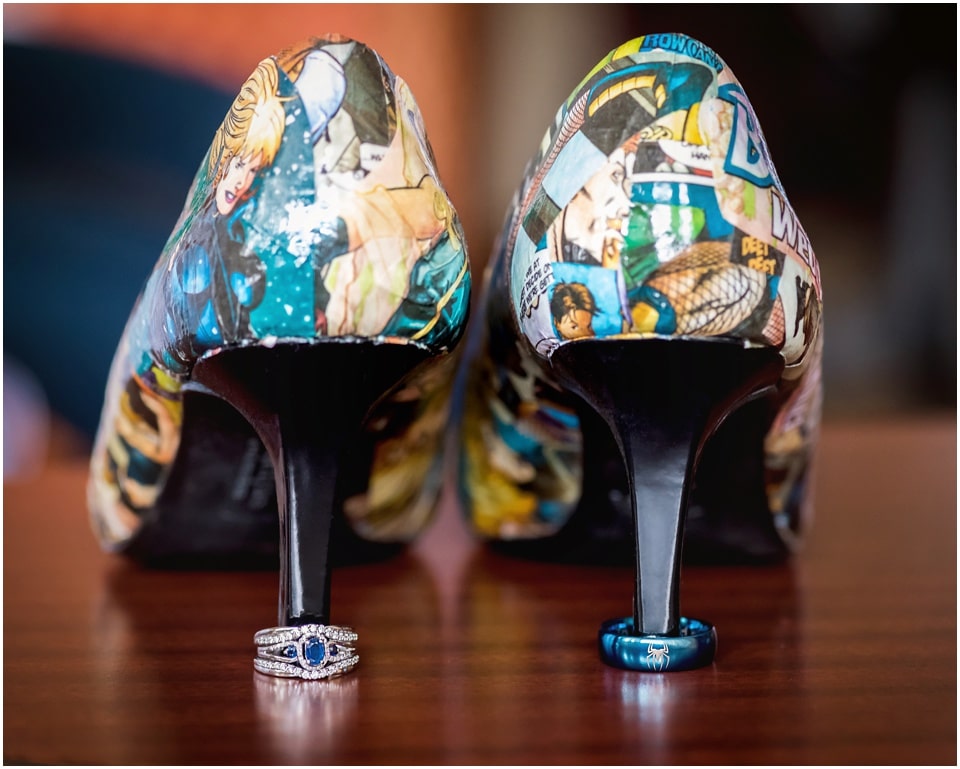 Fort Wayne Weddings, The Shiloh, themed weddings, Super Heroes, Comic Books, super hero themed wedding, outdoor weddings, Kasey Wallace Photography - www.kaseywallacephoto.com